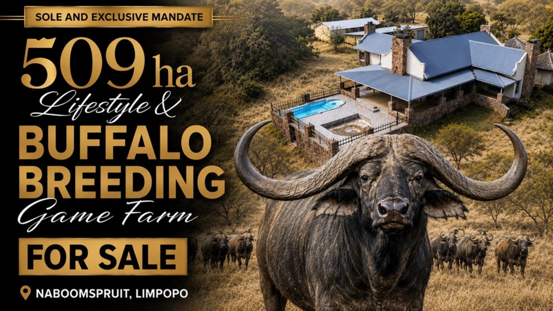 7 Bedroom Game Farm or Lodge for Sale - Limpopo